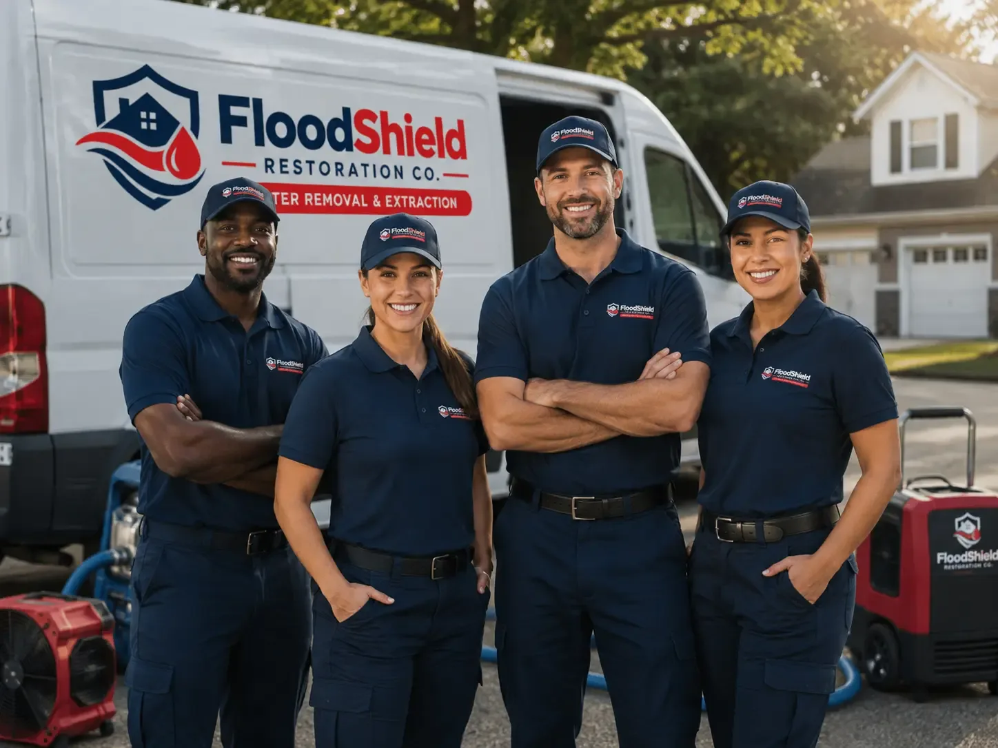 Flood Damage Restoration company in Anguilla, MS